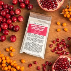 SkinAct Antioxidant Superfruits Jelly Mask Powder, 40g (3 Pack)